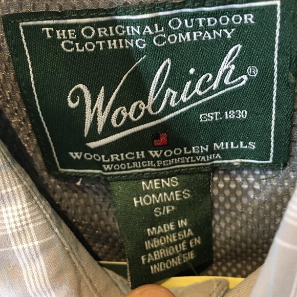 Woolrich Cross Country Tarn Dye LS - Men's Small - Pre-owned - N7THU2 - Picture 9 of 10